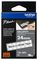 TZESE5 - P-Touch Security Labelling Tape Cassette, Black on White, 24mm
