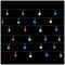 LV161426M - 50 LED Pearl Lights, Multi-Action, Multi-Colour, 5m