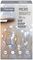 LB151209W - Timelights 50 LED Pin Wire Lights, Multi-Action, White, 2.45m
