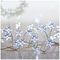 LB184713W - 160 Multi Action White Pin Wire Star Cluster Micro Brights with Timer