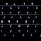 LB184713W - 160 Multi Action White Pin Wire Star Cluster Micro Brights with Timer
