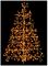 LV191433G - 60cm Gold Starburst Tree with Warm White LEDs