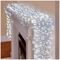 FLV162176WC-CPC - 960 LED White Cluster Christmas Lights, Multi Action, with Clear Cable and Timer, 12m