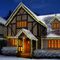 FLV162176WWC-CPC - 960 LED Warm White Cluster Christmas Lights, Multi Action, with Clear Cable and Timer, 12m