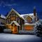 FLV162176WWC-CPC - 960 LED Warm White Cluster Christmas Lights, Multi Action, with Clear Cable and Timer, 12m