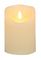 LB192180 - 13cm Flickabright Textured Candle