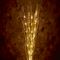 LV093349G - LED Christmas Twig Light Decorations, 1.2m Gold Glitter