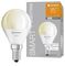4058075485594 - 5W LED Smart + WiFi Mini Bulb, Warm White, E14, 470lm