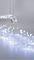 LV192174W - 430 LED White Multi-Action Ultrabright Garland Lights with Timer, Silver Cable, 10.7m