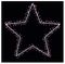LV213025RBW - 280 LED MicroBrights Star, Rainbow, 600x600mm