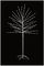 LV183297W - 1.5m Festive Tree with Timer, 150 White LEDs
