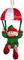 PL203089 - 53cm Musical Kicking Elf on Parachute