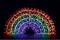 LV206111 - 565 LED Starburst Rainbow LED Light