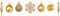 TD205418G - Assorted Decoration Pack, Gold