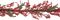 DF199225 - 1.8m Red Berry Decorative Garland, With Tips