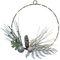 TW213395 - LED Metal Decoration with Baubles, Circle