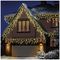 LV213284WW - 460 LED Frosted Cap Icicle Lights, Warm White