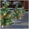 LV168417M - 6pc Multi Coloured LED Christmas Tree Path Lights, 40cm