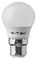 VT-221 21104 - 4.5W LED Golf Ball Bulb, G45, BC/B22, 3000K, 470lm, Non-Dimmable