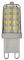 21246 VT-204 - 3W G9 LED Capsule Bulb, 3000K, 330lm