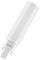 4058075559127 - 7W LED Tube, G24q-2, 3000K, 700lm, Non-Dimmable, 120°