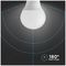 VT-1819 214123 - 3.7W LED Golf Ball Bulb, P45, E14, 3000K, 320lm, Non-Dimmable