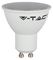 VT-1975 211685 - 4.5W LED GU10 Bulb, 3000K, 400lm
