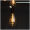 VT-1966 214362 - 6W LED Filament ST64 Bulb, 2200K, 550lm, Amber