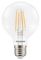 29544 - 6W LED Filament G80 Bulb, E27, 2700K, 827lm, Non-Dimmable