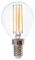 VT-2486 2854 - 6W LED Filament Golf Ball P45 Bulb, E14, 2700K, 800lm, Non-Dimmable