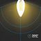 VT-2327 212850 - 6W LED Filament Candle Bulb, E14, 6500K, 800lm, Non-Dimmable
