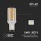 VT-2175D 217430 - 4.5W G9 LED Capsule Bulb, 4000K, 450lm, Dimmable