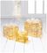 LV201378 - Gold & White Parcels with 40 Warm White LEDs, 3 Piece