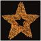 LV231504RGD - 60cm Rose Gold Christmas Star with 1700 Warm White LEDs