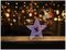 LV231504W - 60cm White Christmas Star with 1700 Rainbow LEDs