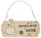 AC231245 - 17cm Colour Your Own Christmas Gonk Wall Hanging Decoration - Various Designs