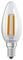 4058075747821 - 2.5W LED Filament GLS Bulb, E14, 2700K, 470lm, Non-Dimmable