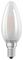 4099854066467 - 2.5W LED Frosted Candle Bulb, E14, 2700K, 470lm, Non-Dimmable