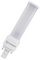 4058075823075 - 5W Dulux D10 LED Tube, G24d-1, Frosted, 4000K, 600lm, Non-Dimmable