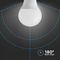 21864 - 6.5W LED Frosted P45 Golf Ball Bulb, E14, 4000K, 600lm