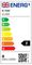 21269 - 7.5W Tubular Bulb, T37, E14, 6500K, 660lm, Non-Dimmable