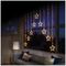 LV201145WW - Warm White Pin Wire 303 LED 1.2m V Curtain, Star Pattern