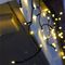 EC10060 - 60 LED Connectable Twinkle Icicle Lights with Black Cable, Warm White, 2m