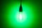 ST64/FILDIM/4W/BC/GREEN - 4W LED Filament ST64 Bulb, BC/B22, Green, Dimmable