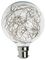 G95/LED/STAR/BLUE/BC - 1.7W Star Effect Globe Bulb, G95, BC/B22, Blue, Non-Dimmable