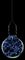 G95/LED/STAR/BLUE/BC - 1.7W Star Effect Globe Bulb, G95, BC/B22, Blue, Non-Dimmable
