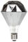DIA/LEDFIL/4W/ESEPD - 4W LED Diamond Electro-Plated Filament Bulb, E27, 1800K, 360lm, Dimmable
