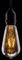 ST64/LEDFIL/4WESCRACKLE - 4W Crackle Glazed LED Filament Bulb, ST64, E27, 1800K, 200lm, Dimmable
