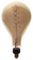 PS160/LEDFIL/4W/ES/DS18K - 4W Smoked Glass LED Filament Bulb, PS160, E27, 1800K, 220lm, Dimmable