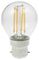 GOLF/LEDFIL/4W/BCD - 4W LED Filament Golf Ball Bulb, BC/B22, 2700K, 420lm, Dimmable